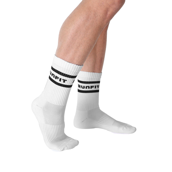 Calcetines RUNFIT Circle - Blanco