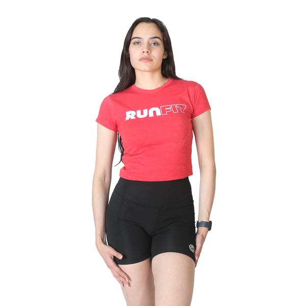 Playera - Basic Runfit Roja  - DAMA